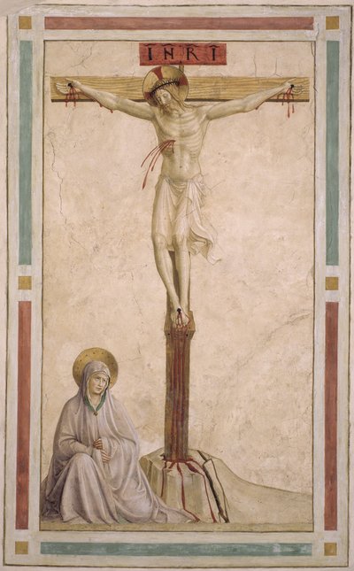 Kreuzigung, aus Zelle 22 von Fra Angelico